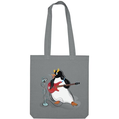 фото Сумка шоппер us basic, серый