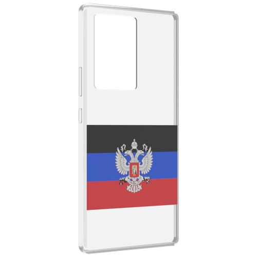 Чехол MyPads герб флаг ДНР-1 для ZTE Nubia Z40 Pro задняя-панель-накладка-бампер