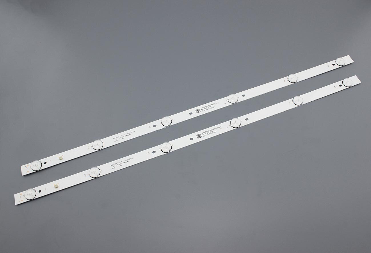 LED подсветка (светодиодная планка) для телевизора MS-L1343 V1 / MS-L2202 CY 6_3030_300MA_36V (комплект 2шт)