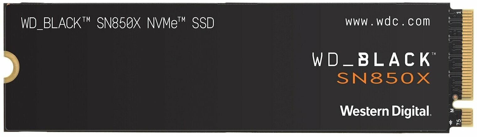 Накопитель SSD WD 1TB Black (WDS100T2X0E) - фото №3