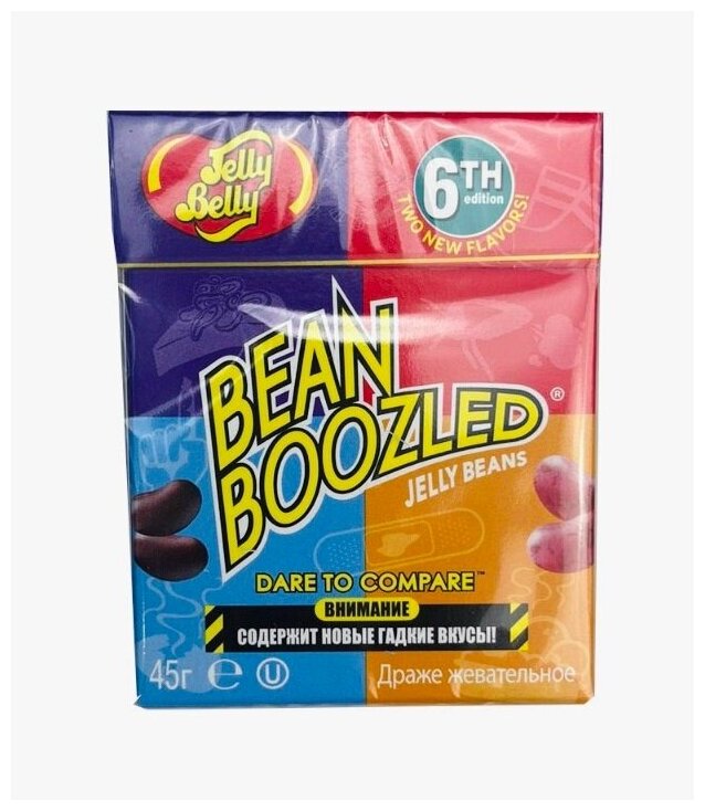 Драже Jelly Belly Bean Boozled 6-ая версия, 45 г.