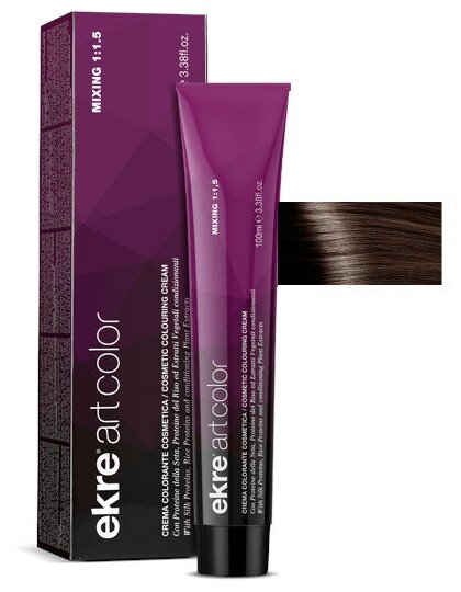 Краска для волос Artcolor Hair Colour Cream Ekre 5.77 Светлый каштановый Интенсивный коричневый/Ваниль, 100 мл