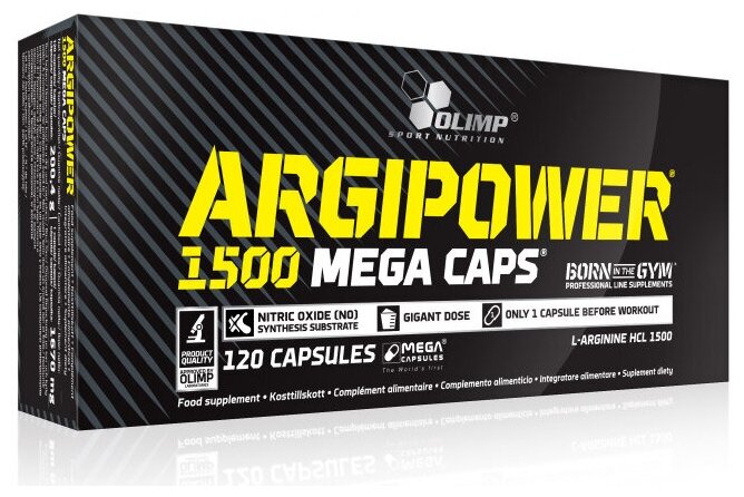 ArgiPower 1500 Mega Caps Olimp (120 кап)