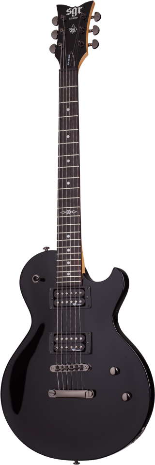 Schecter SGR SOLO II BLK Гитара электрическая шестиструнная, чехол в комплекте