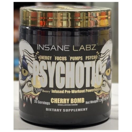 Insane Labz Psychotic Gold (200 гр) (вишневая бомба)