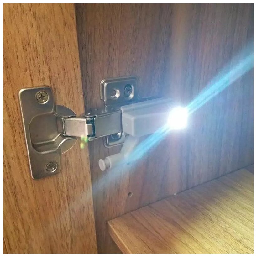 Светодиодная подсветка в шкаф, светильник в мебельный шкаф - фотография № 1