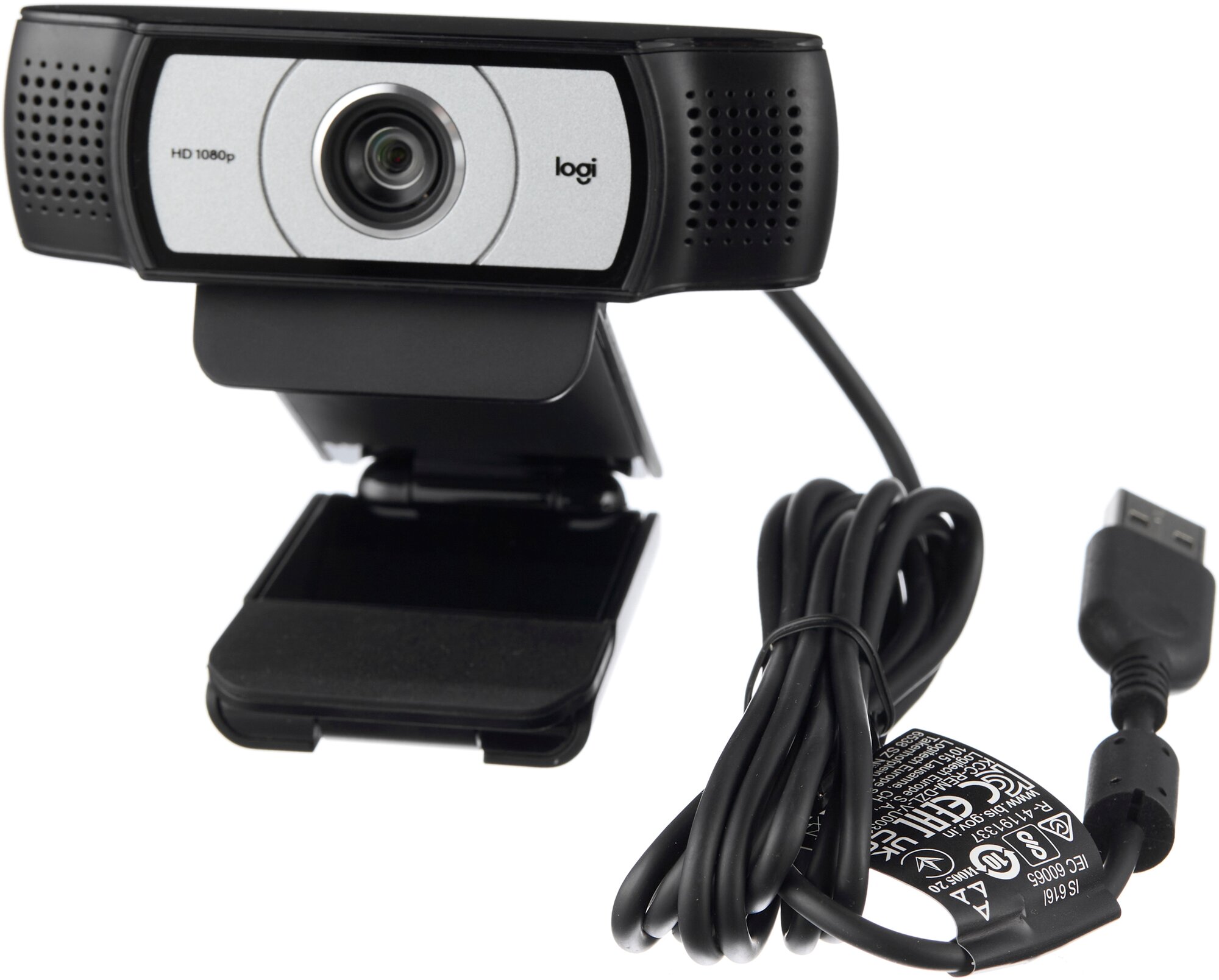 Камера-Web Logitech HD Webcam C930c black (3MP, 1920x1080, микрофон, USB) (960-001260)