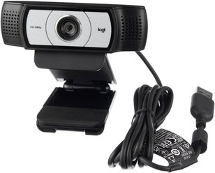 Веб-камера Logitech HD Webcam C930c, черный/серебристый