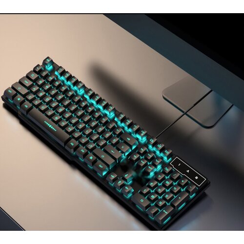 Игровая клавиатура для компьютера с голубой подсветкой 59500₽