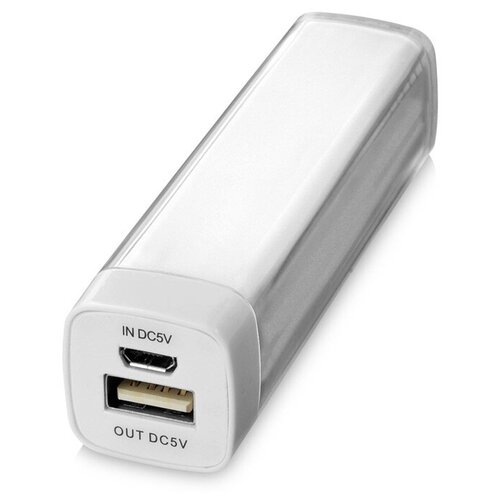 Портативное зарядное устройство Flash 2200 мАч белый 146600₽