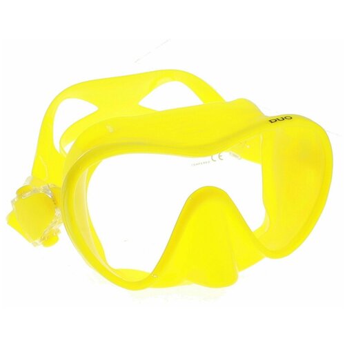 Маска для снорклинга и дайвинга Marlin Frameless Duo Yellow (желтая) маска marlin frameless duo yellow