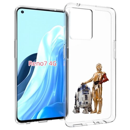 Чехол MyPads starwars-звездные-войны для OPPO RENO 7 4G задняя-панель-накладка-бампер чехол mypads starwars звездные войны для oppo reno7 pro 5g задняя панель накладка бампер