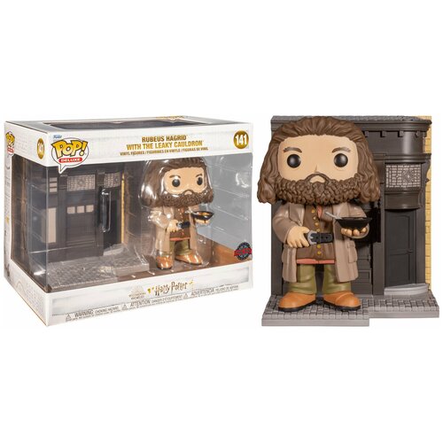 Фигурка Funko POP! Deluxe Harry Potter Diagon Alley Rubeus Hagrid w/The Leaky Cauldron (SPECIAL EDITION) ( Гарри Поттер Хагрид, 141)