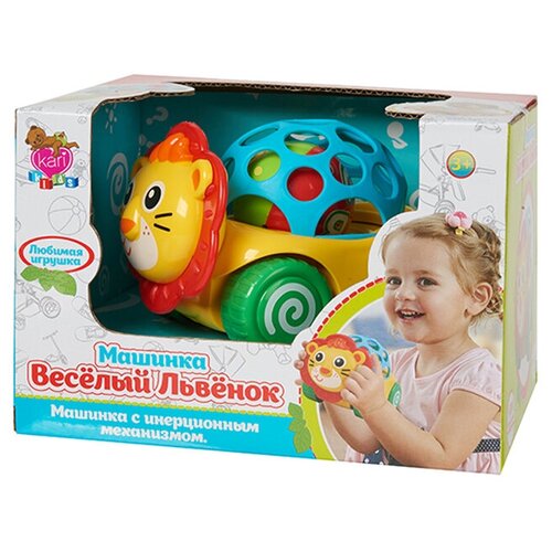 Машинка Весёлый львёнок BP1135406 kari 499₽