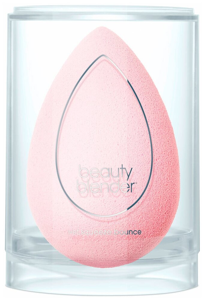 Спонж Beautyblender bubble, для макияжа, светло-розовый