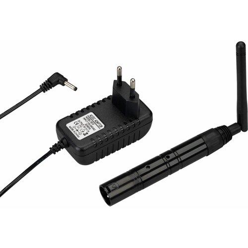 028416 Усилитель SMART-DMX-Transmitter Black (5V, XLR3 Female, 2.4G) (Arlight, IP20 Металл, 5 лет)