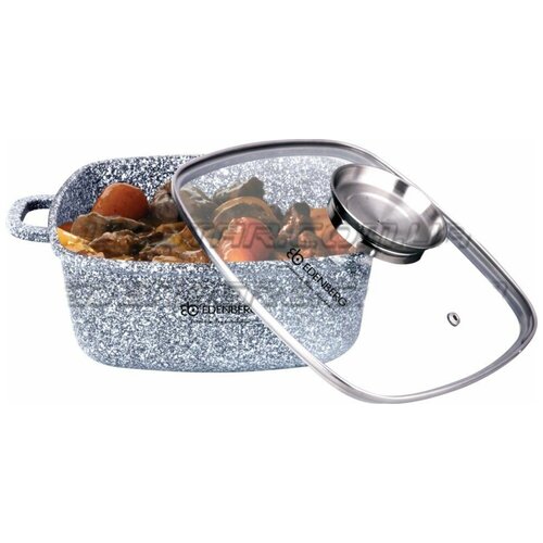 Казан 26 см 5,5л квад. EDENBERG ЕВ-3974