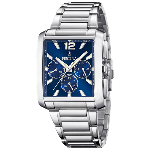 Наручные часы FESTINA Мужские наручные часы F20635/2, серебряный, синий