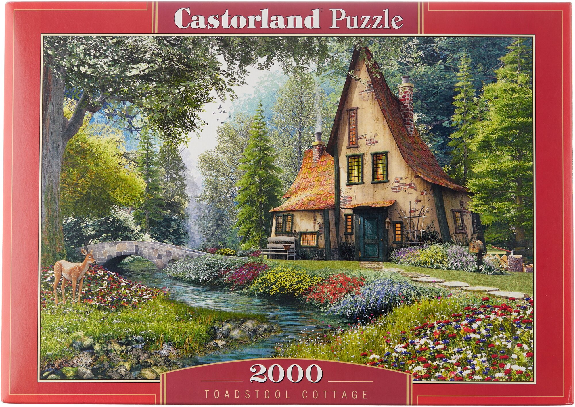 Puzzle-2000 "Коттедж" (C-200634) - фото №1