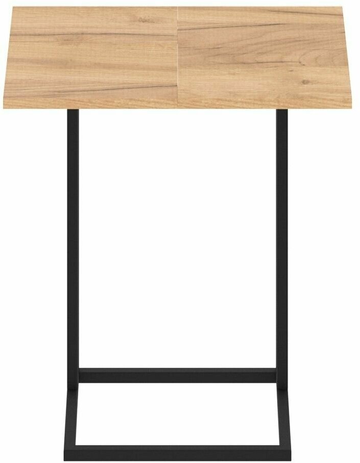 Стол для ноутбука SKYLAND COMP CD 4030, дуб бофорд/черный, 400х300х668/ приставной столик лофт/ журнальный/ кофейный/ складной стол трансформер - фотография № 8