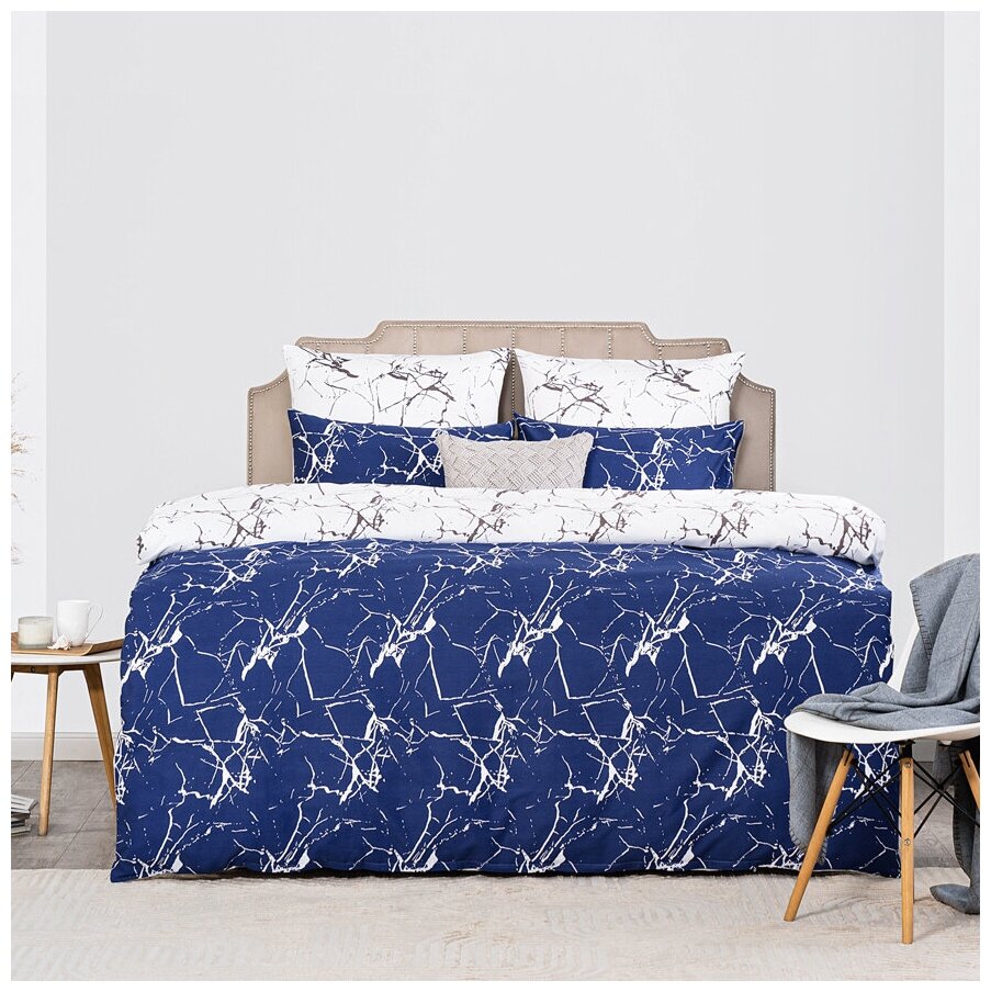 фото Комплект постельного белья 1.5 спальное хлопок сатин