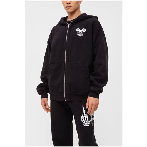 фото Худи local authority цвет черный размер 56