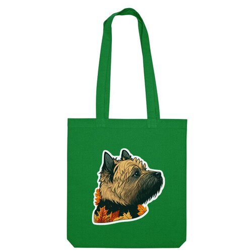 фото Сумка шоппер us basic, зеленый