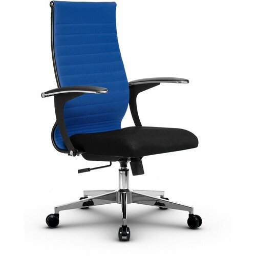 Компьютерное офисное кресло Metta B 2b 19/U158, осн. 004 (17834), Синее/Черное