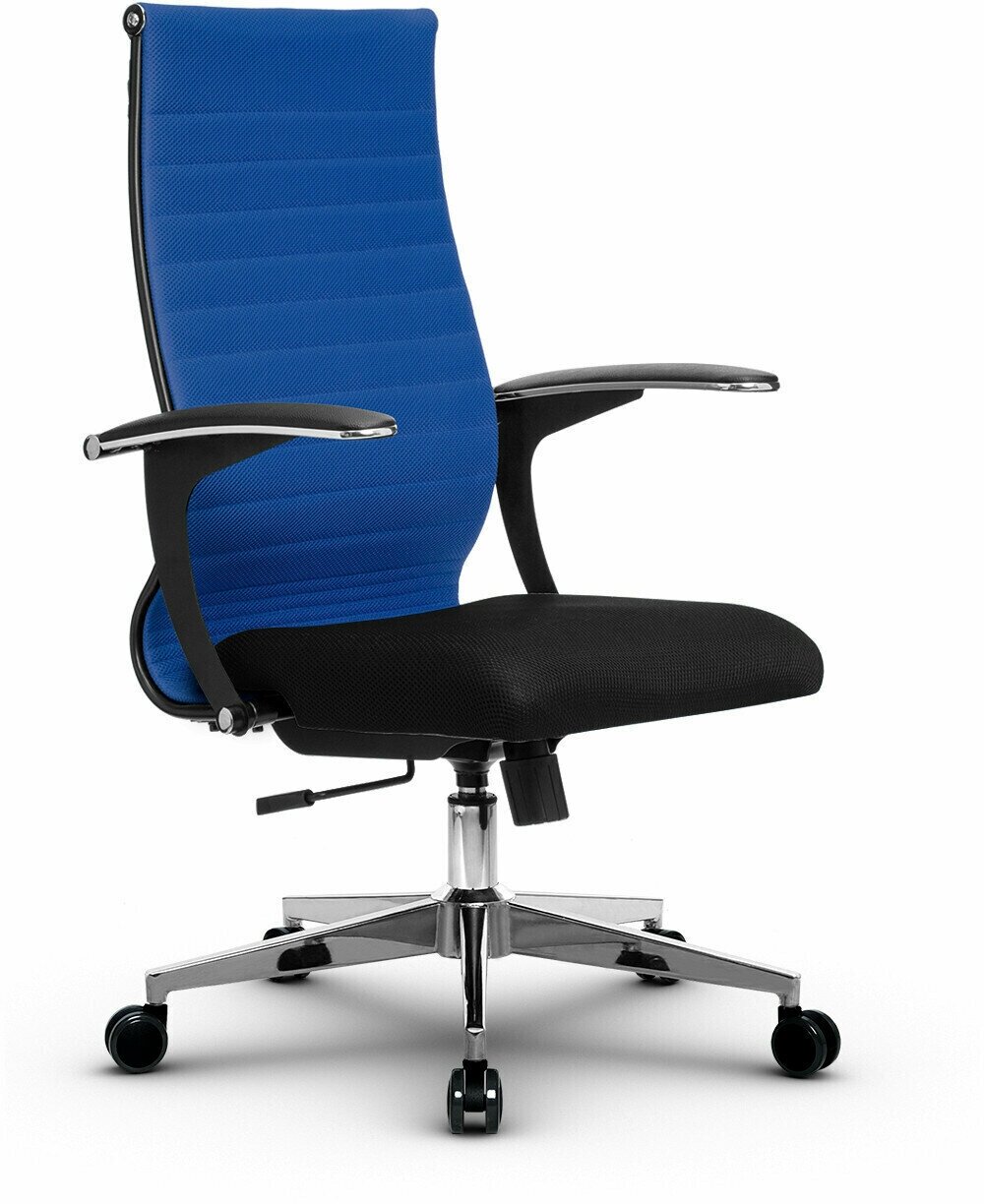 Компьютерное офисное кресло Metta B 2b 19/U158, осн. 004 (17834), Синее/Черное