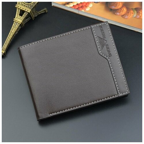 фото Кошелек мужской из экокожи / портмоне мужское / бумажник мужской / grodwell