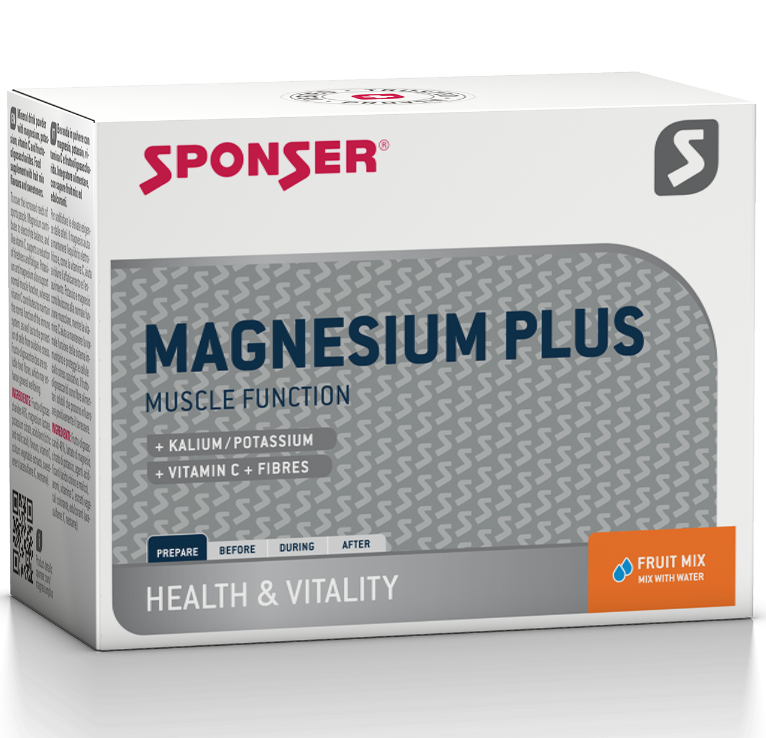 Магний SPONSER MAGNESIUM PLUS 20х65г Фруктовый микс