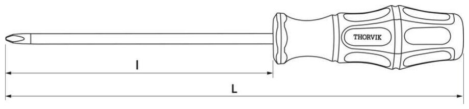 Отвертка Thorvik - фото №8