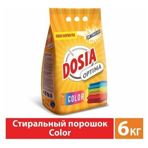 Стиральный порошок Color Optima Альпийская свежесть, 6 кг