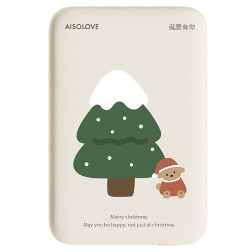 Внешний аккумулятор XIAOMI Power Bank (Mi) SOLOVE 5000mAh Magnetic MagSafe 20W QC 3.0 PD3.0 3A (W12 Christmas Tree)