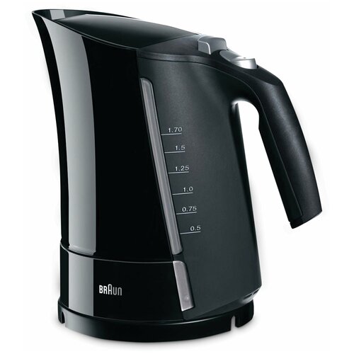 Чайник BRAUN WK-300 17 л 2200 Вт закрытый нагревательный элемент пластик черный В комплекте 1шт 1076000₽
