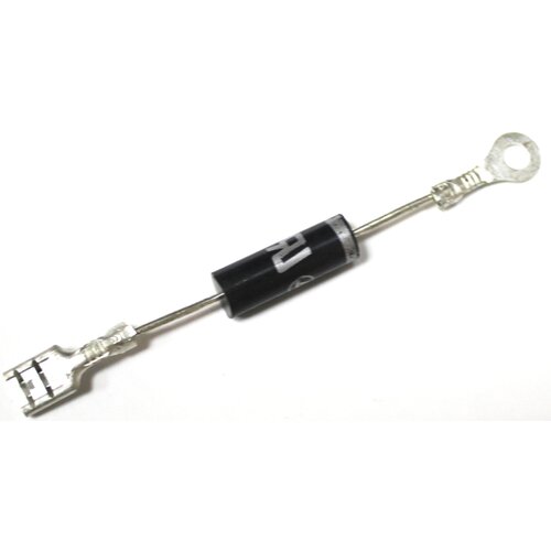 Высоковольтный диод для Микроволновых печей СВЧ печей 12kV 12 Киловольт две клеммы круглая и плоская 235₽