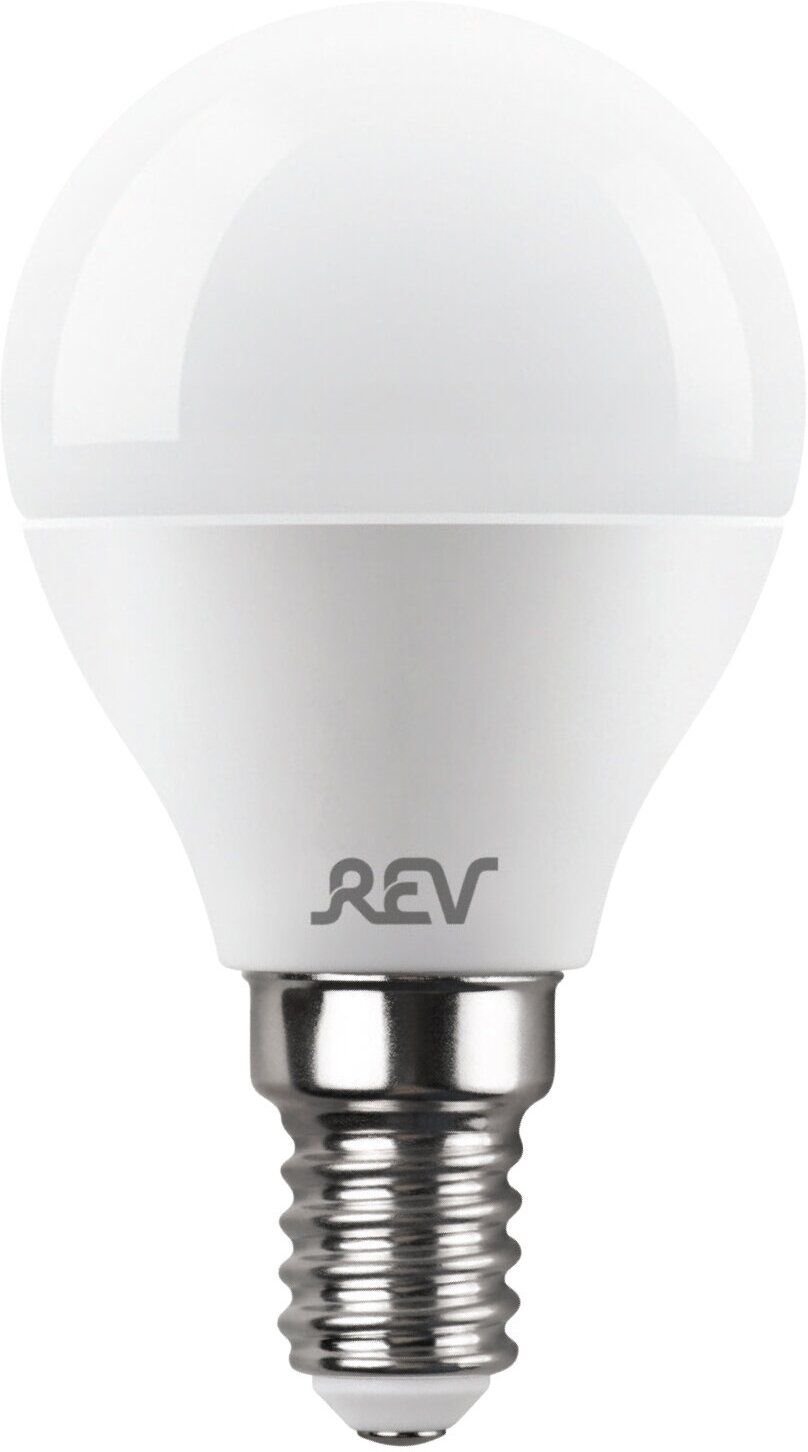 Лампа светодиодная REV 32506 2, E14, G45, 11 Вт, 4000 К - фотография № 2