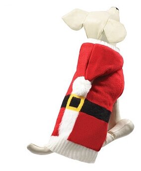 Свитер "Дед Мороз" XS, красный, размер 20см, серия NEW YEAR - фотография № 1