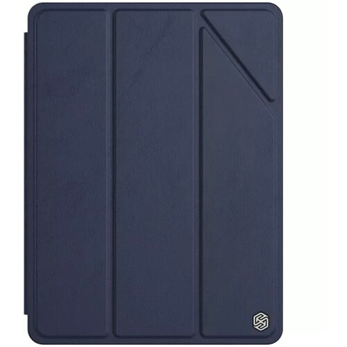 Чехол книжка Smartcover Nillkin Bevel Leather case для Apple iPad 10.9 (2022), синий