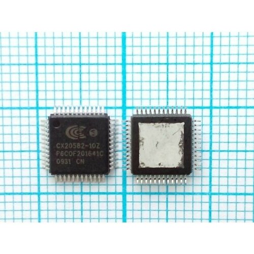 Микросхема Аудиокодек Conexant CX20582-10z микросхема conexant cx20561