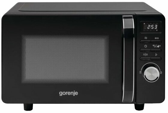 Gorenje MO20S4BC Микроволновая печь, 20л, 700 Вт, черная