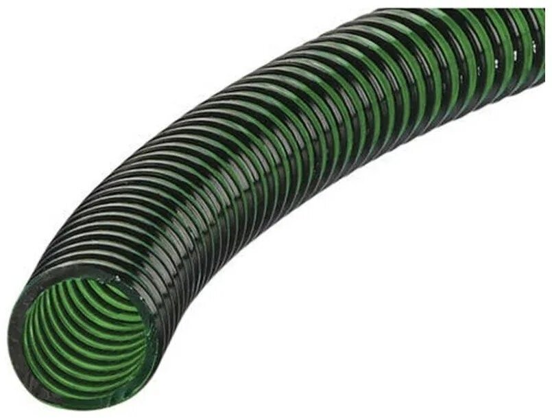 Спиральный шланг, зеленый, 1 1/4in(32мм), 1п.м.
