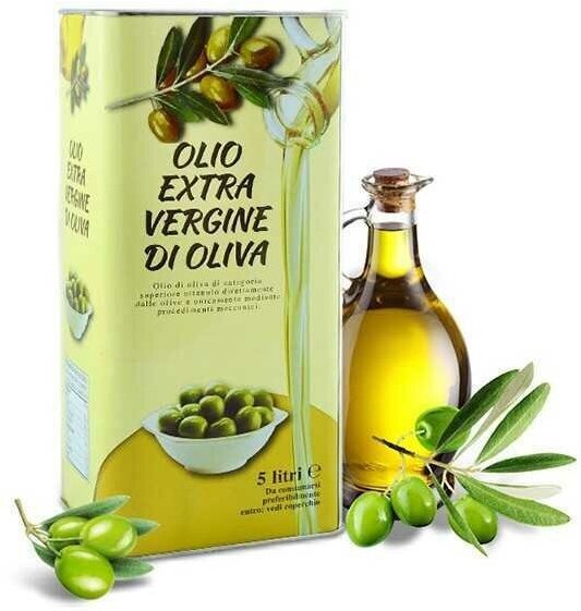 Оливковое масло для жарки Olio di sansa di oliva 5 л ( Италия ) — фото 1