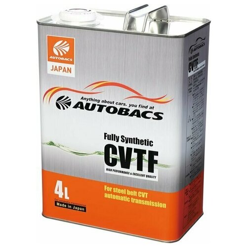 Трансмиссионное масло для вариаторов AUTOBACS CVTF Fully Synthetic (4л)