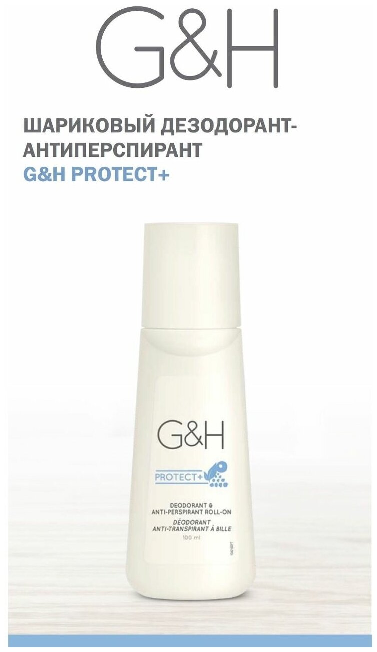 Amway / G&H PROTECT+™ Шариковый дезодорант-антиперспирант