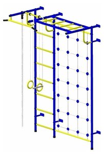 Детский спортивный комплекс Пионер - С4С, blue/yellow