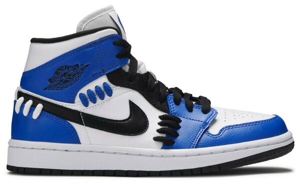 air jordan 1 mid signal blue