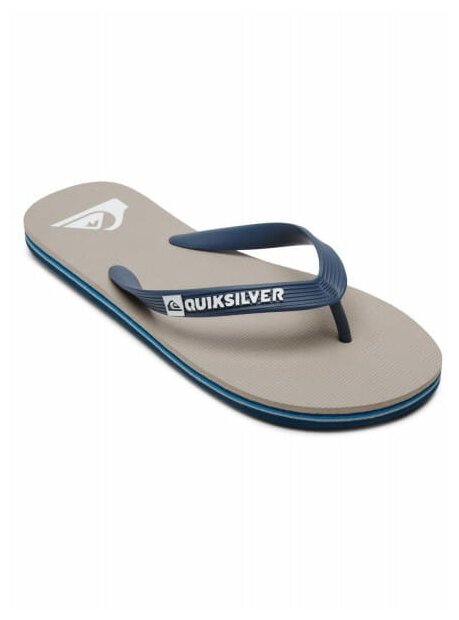 Вьетнамки Quiksilver, размер 45, серый