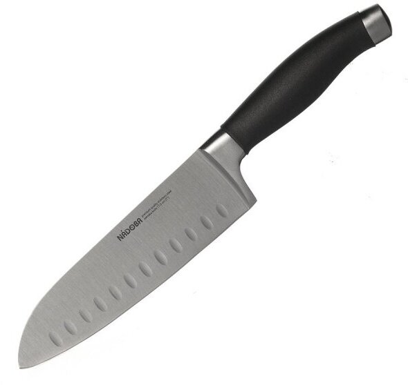 Нож Сантоку, 17,5 см, NADOBA, серия RUT - фотография № 3