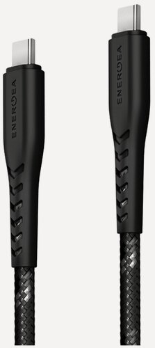 Изображение товара Кабель EnergEA NyloFlex Type-C на Type-C 5A (1.5 м), черный (Black)